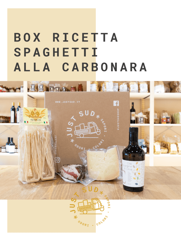 Box spaghetti alla carbonara ricette Italia