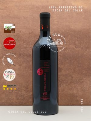 PRIMITIVO 16 vino rosso gioia del colle Puglia Polvanera