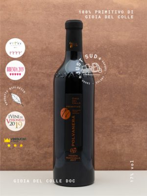 PRIMITIVO 17 vino rosso gioia del colle Puglia Polvanera
