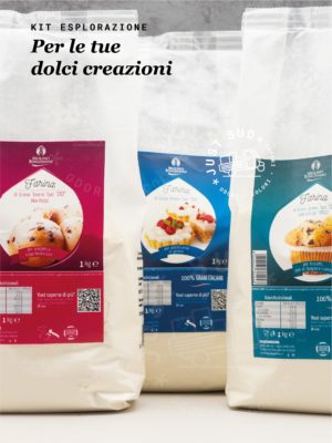 Kit Box farine per dolci manitoba 00 grano italiano
